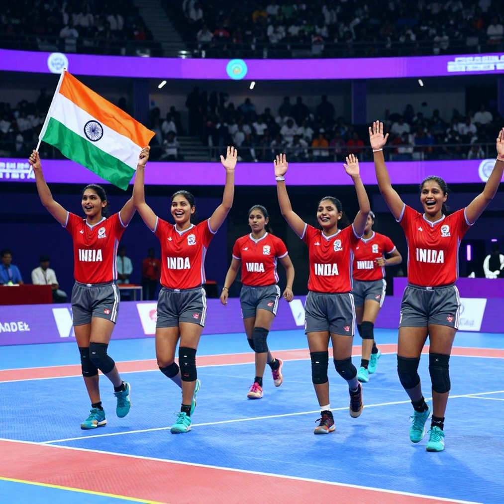 ৩১-১৭ বিরতিটাই আসল খবর: নেপালের বিরুদ্ধে ভারতের নারী কাবাডি সেমিফাইনালের ভেতরের হিসাব